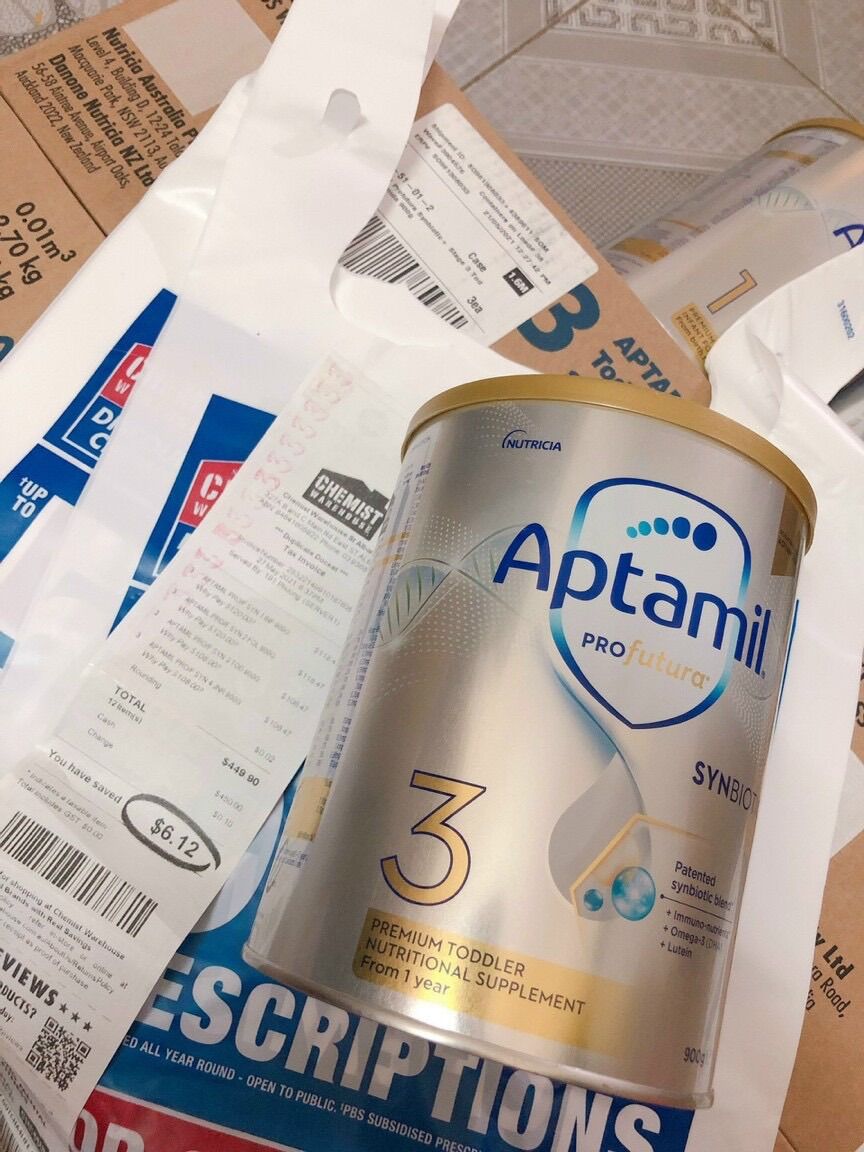 Aptamil Pro mẫu mới Úc