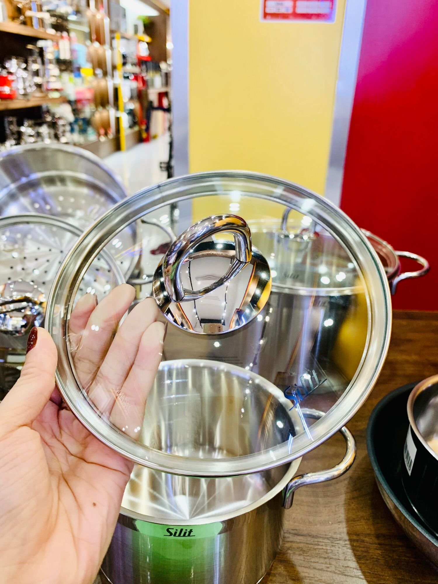 Bộ nồi SILIT DIAMANT 7 món Đức