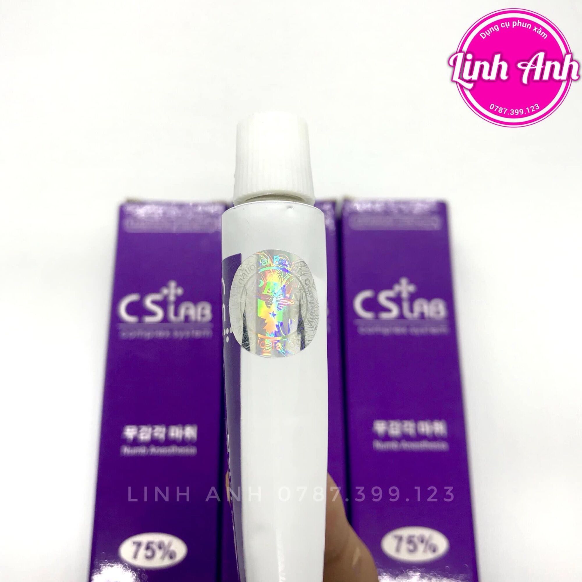 Tê CSLAB TÍM Chính Hãng Loại 1 Phun Xăm