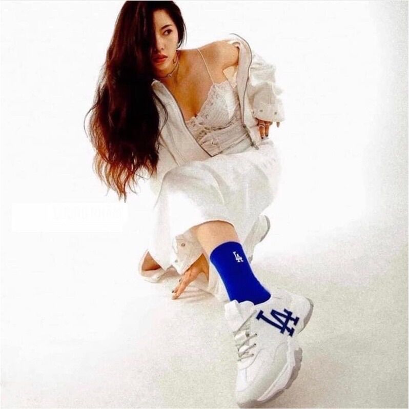 [CHÍNH HÃNG🔥] Giày M.L.B Bigball Chunky Dodgers L.A💝