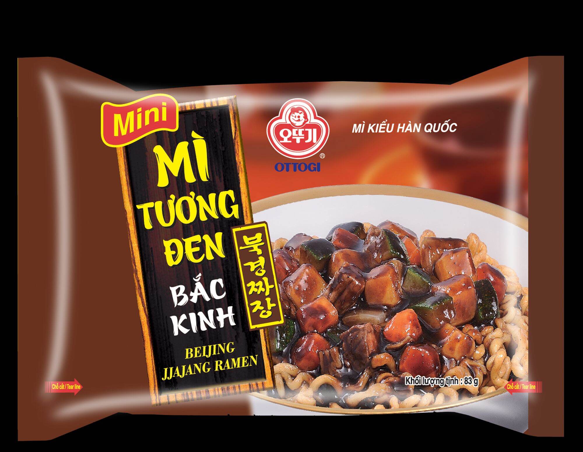 Mì mini tương đen 83gr