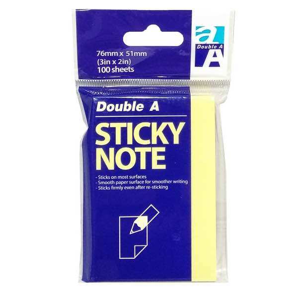 Giấy note ghi chú double a 3x2