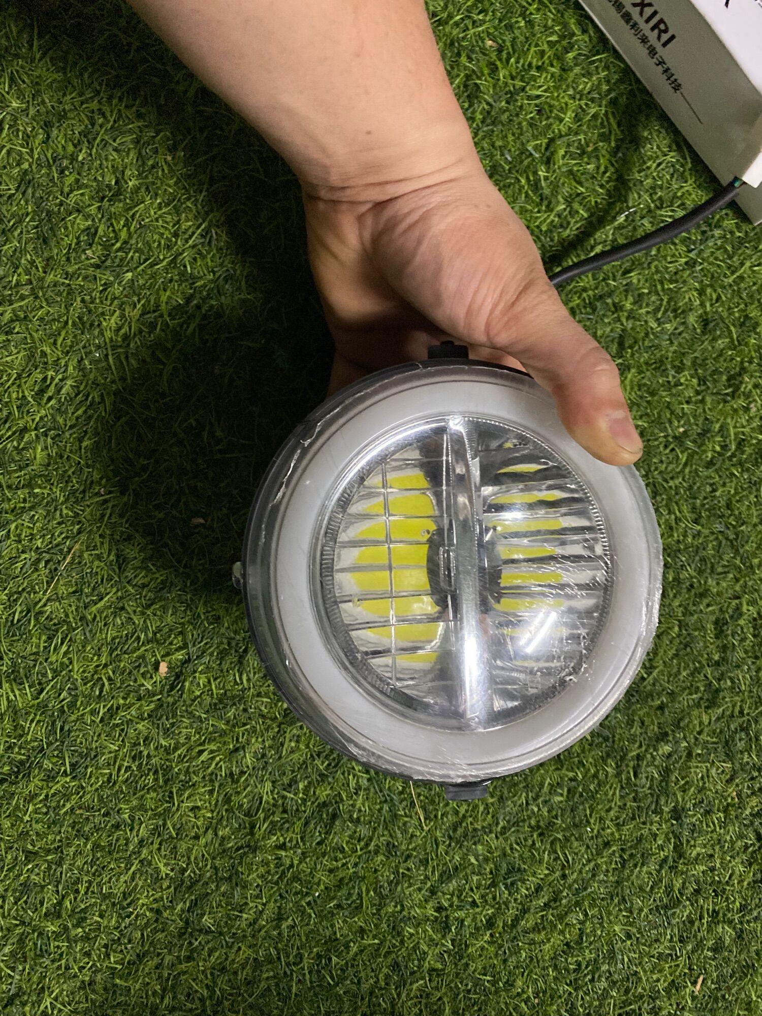 Pha đèn led 2 tầng xe máy điện Vespa DK