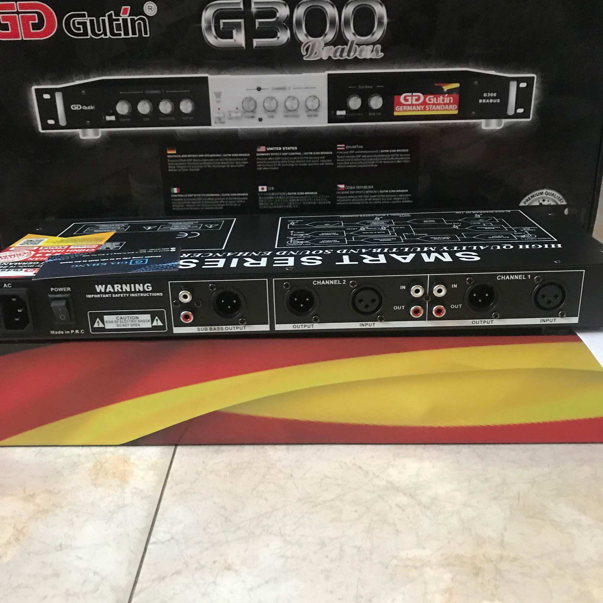 Máy nâng tiếng Gutin Brabus G300 ( Sản phẩm Chính Hãng ) - Gia Khang Electronics