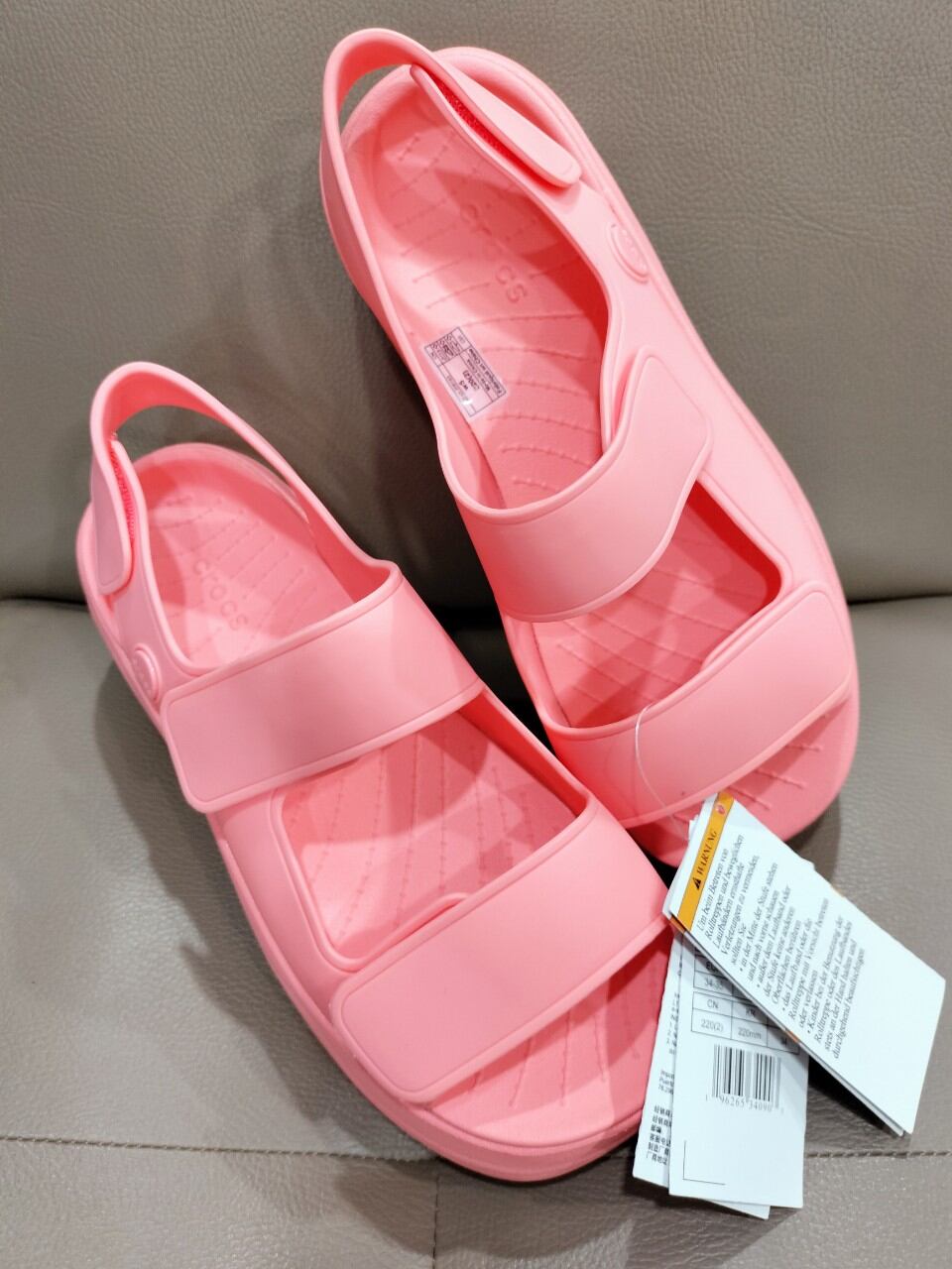 Sandal Crocs skyline 5cm quai ngang