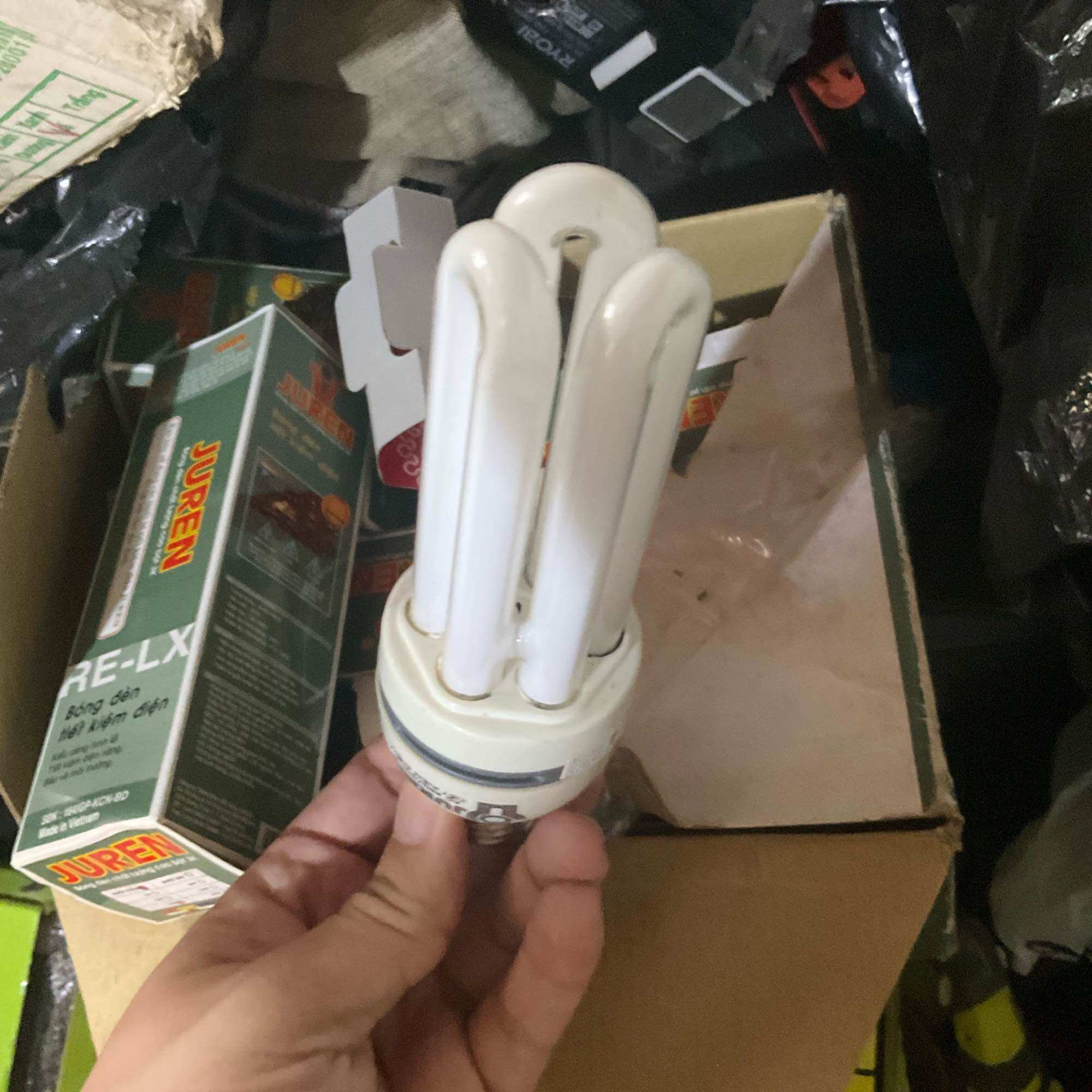Nsv compact e27 12w ánh sáng vàng