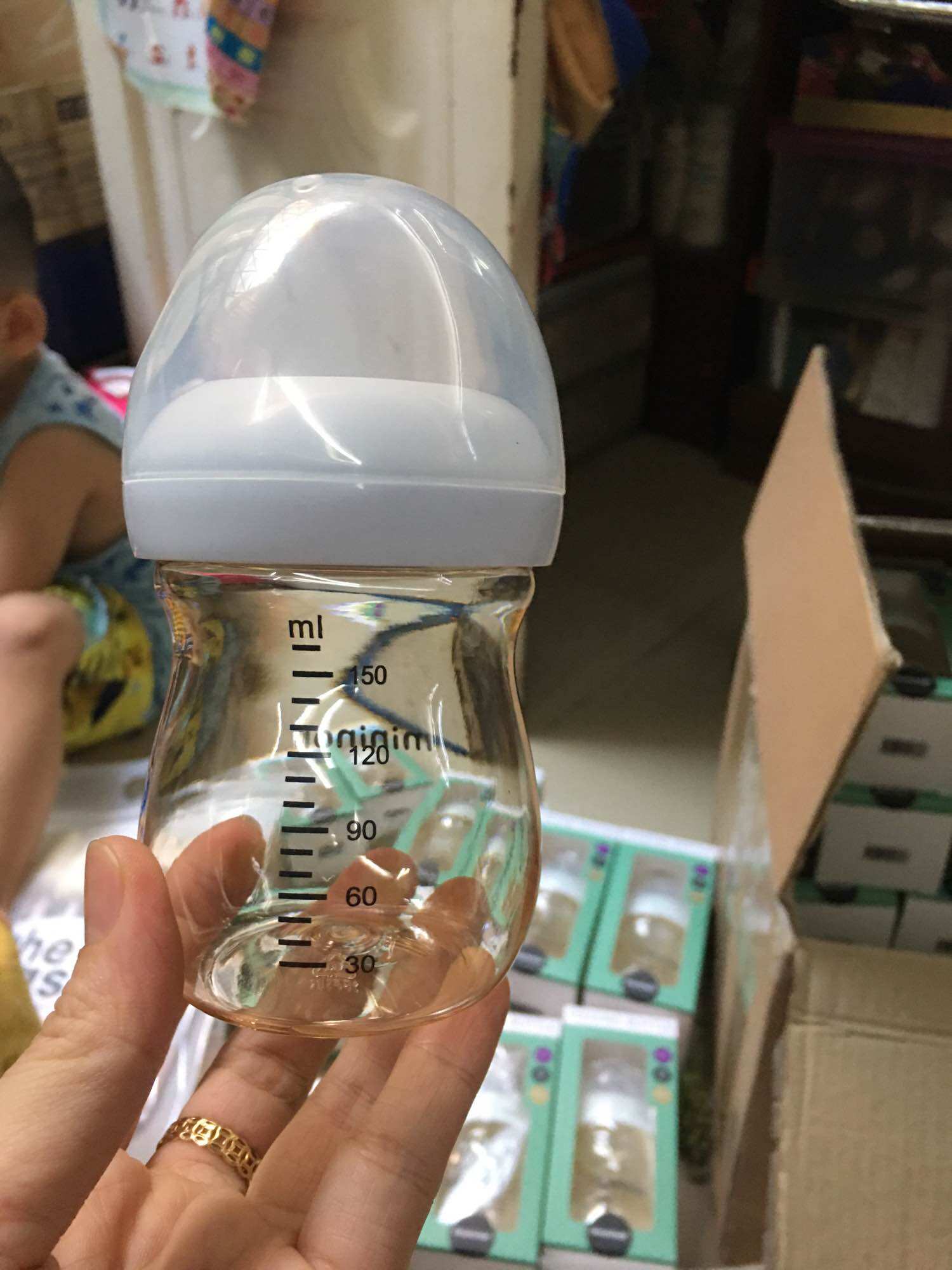 Bình sữa avent 260ml không núm