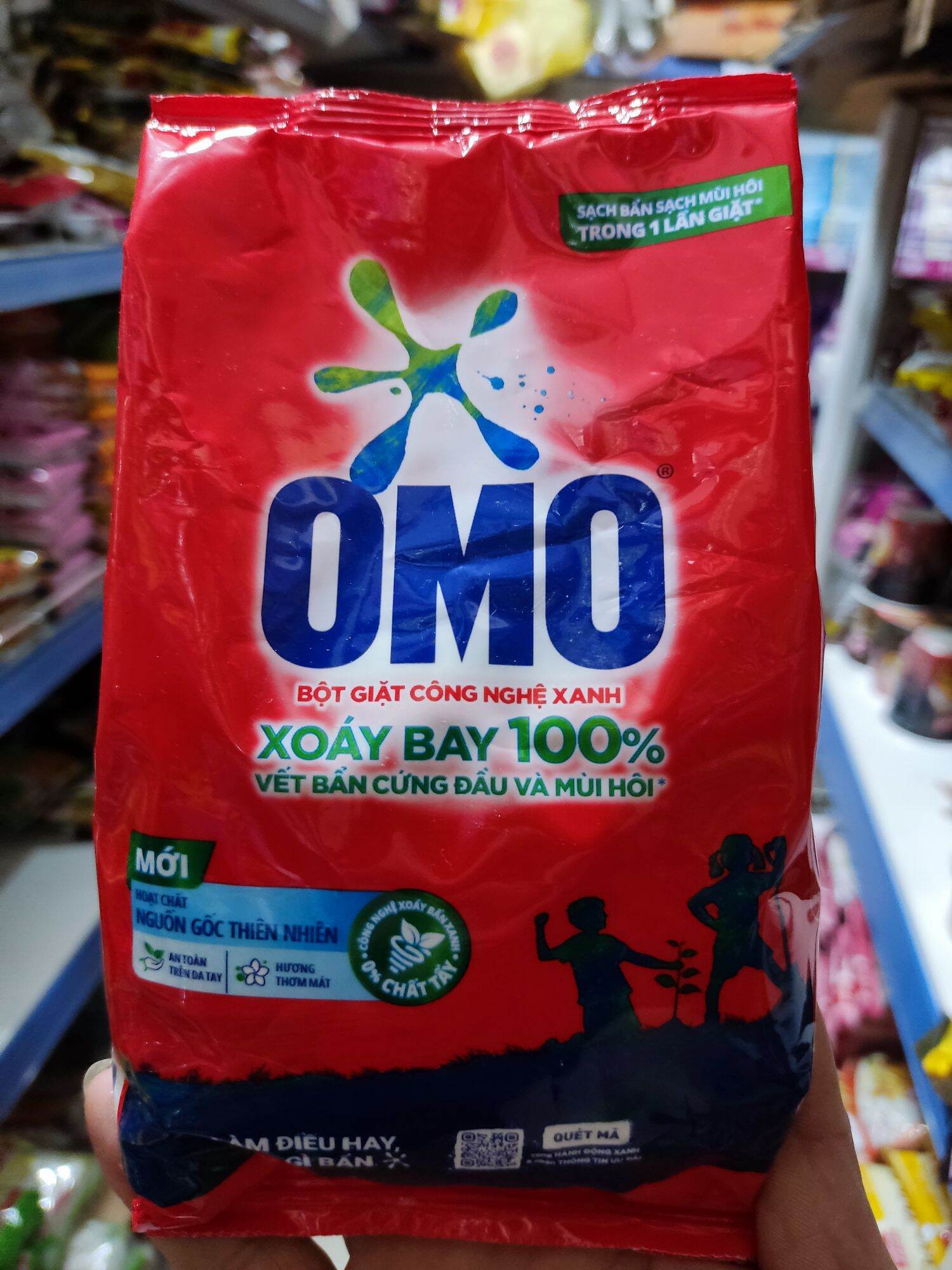 Bột giặt Omo gói 380g