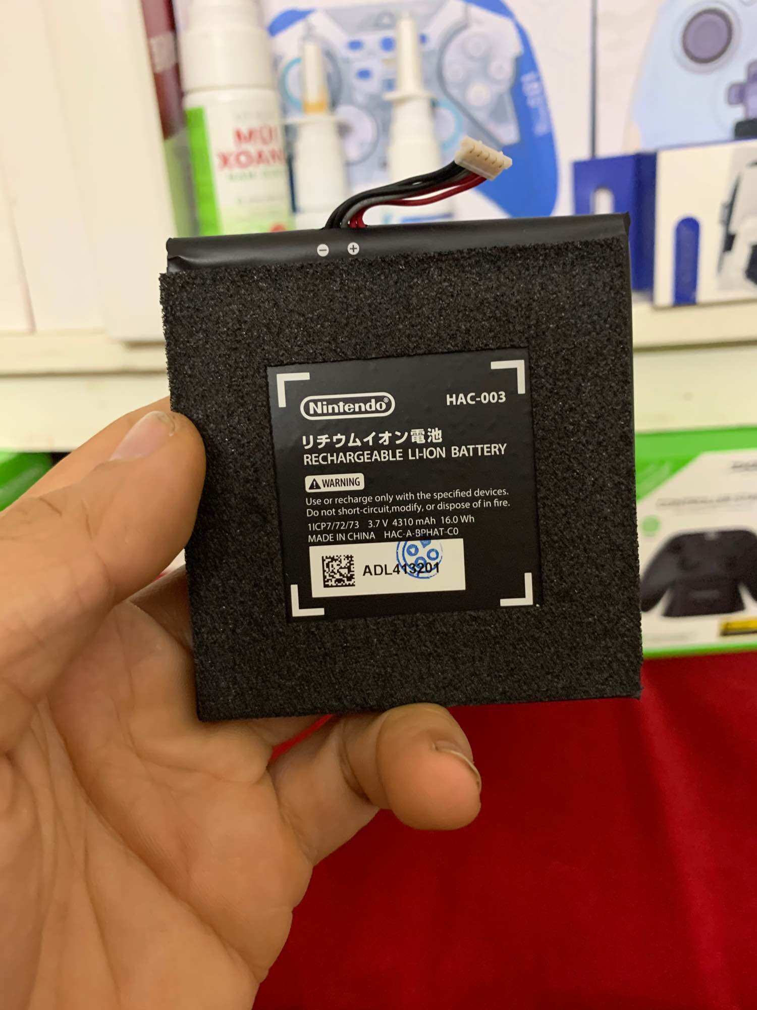 PpinPin Nintendo Switch Oled v1 v2 Battery nintendo switch original replace