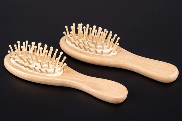Lược chải tóc bằng tre/ gỗ, lược mềm, massage đầu
