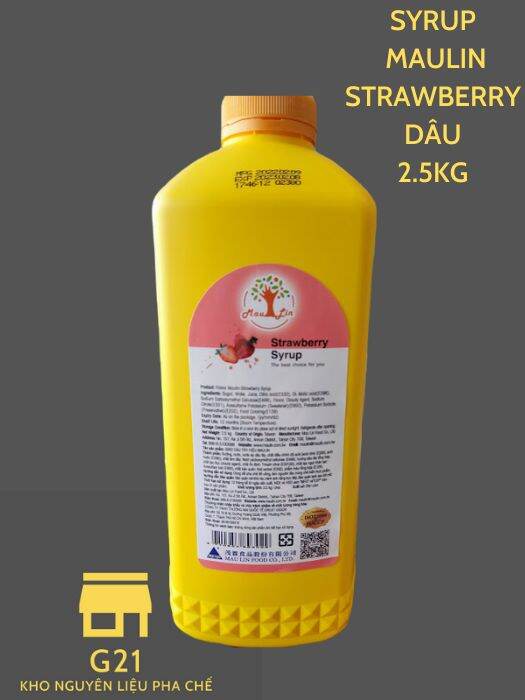 Siro Maulin / SYRUP Maulin đủ mùi  2.5kg