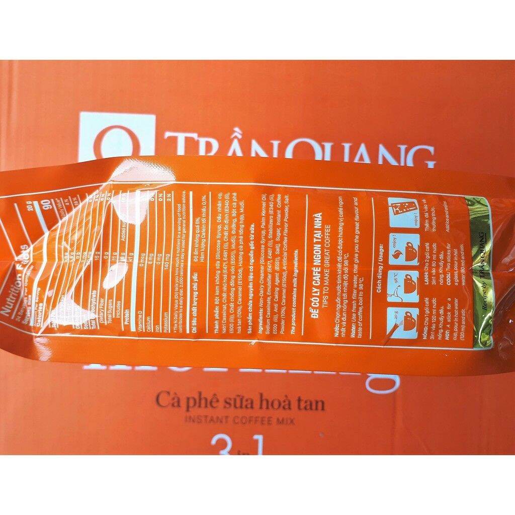 Cà phê sữa Good Morning bịch 24 gói×20g