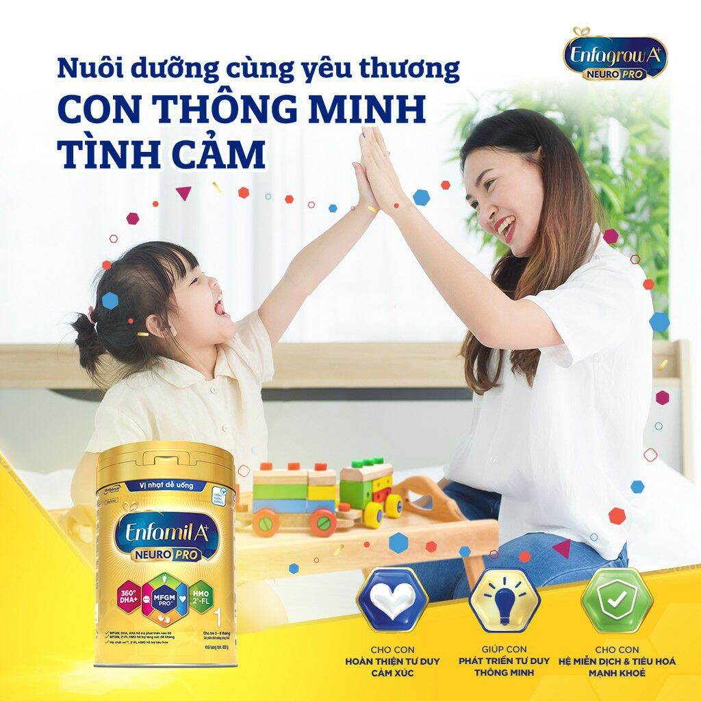 [HCM]Sữa bột Enfagrow A+ 4 1,7kg.  Date 2023