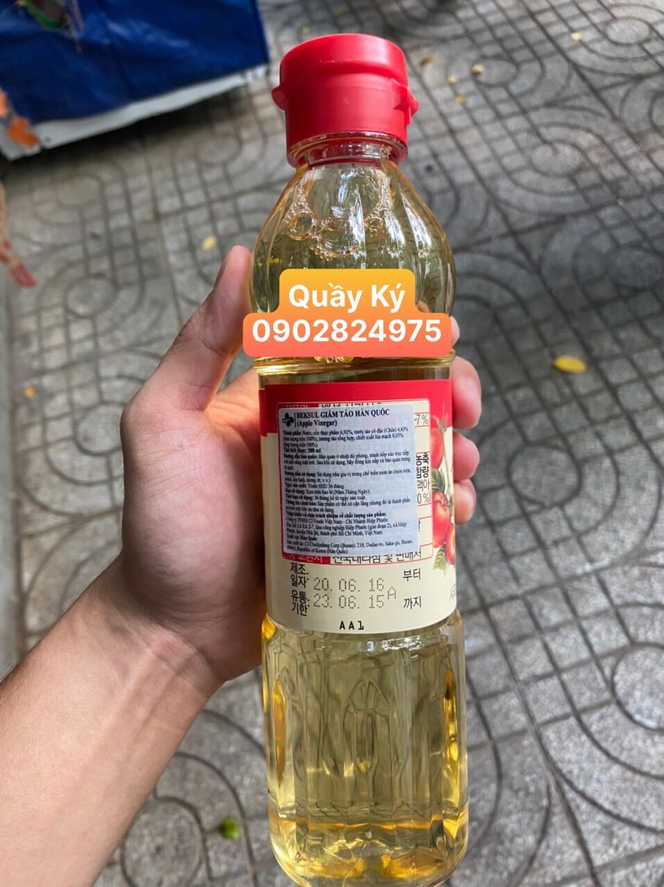 Beksul Korean Apple Cider Vinegar 500ml