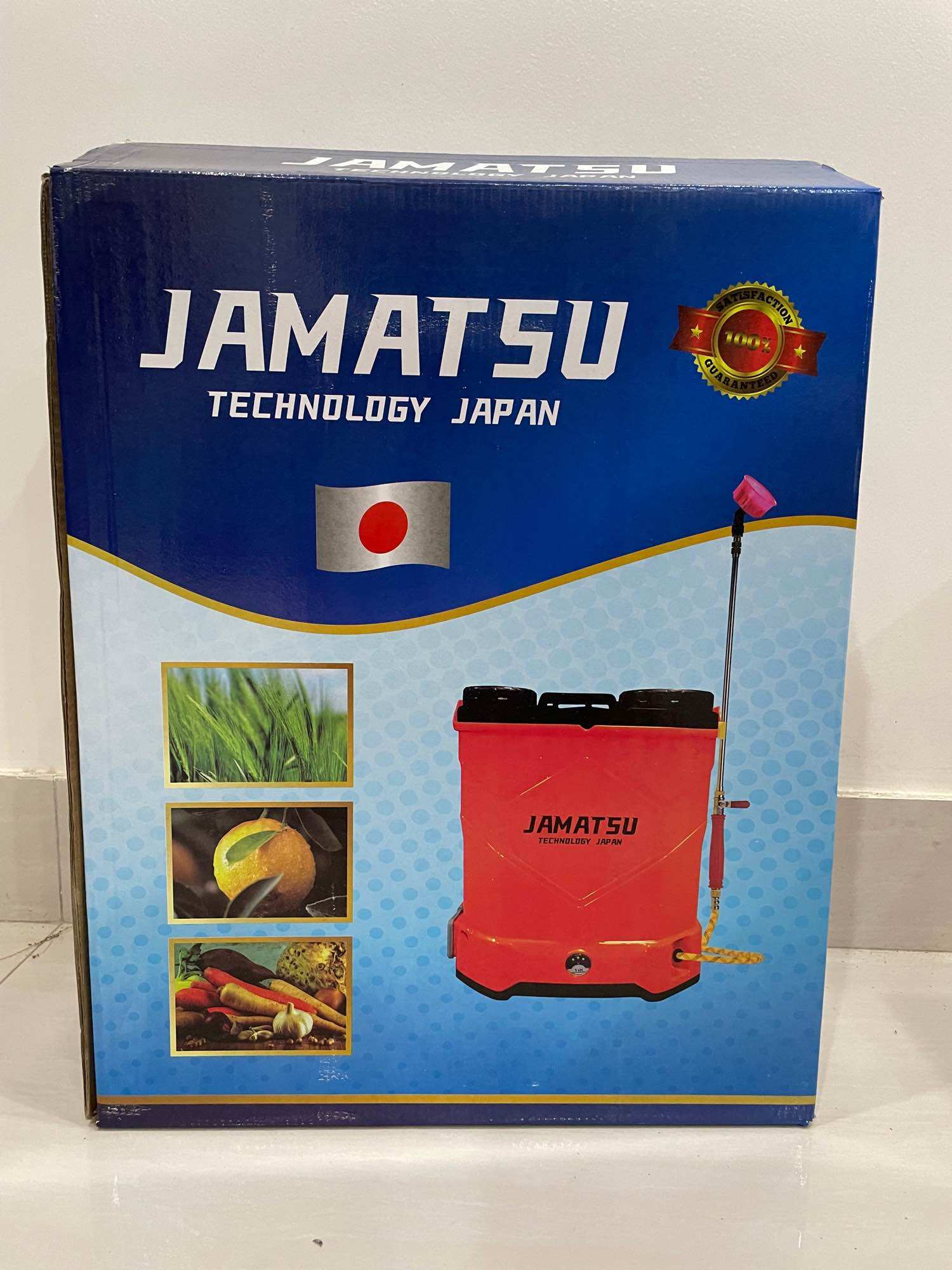 Bình xịt điện jamatsu 2 bơm 20l cao cấp