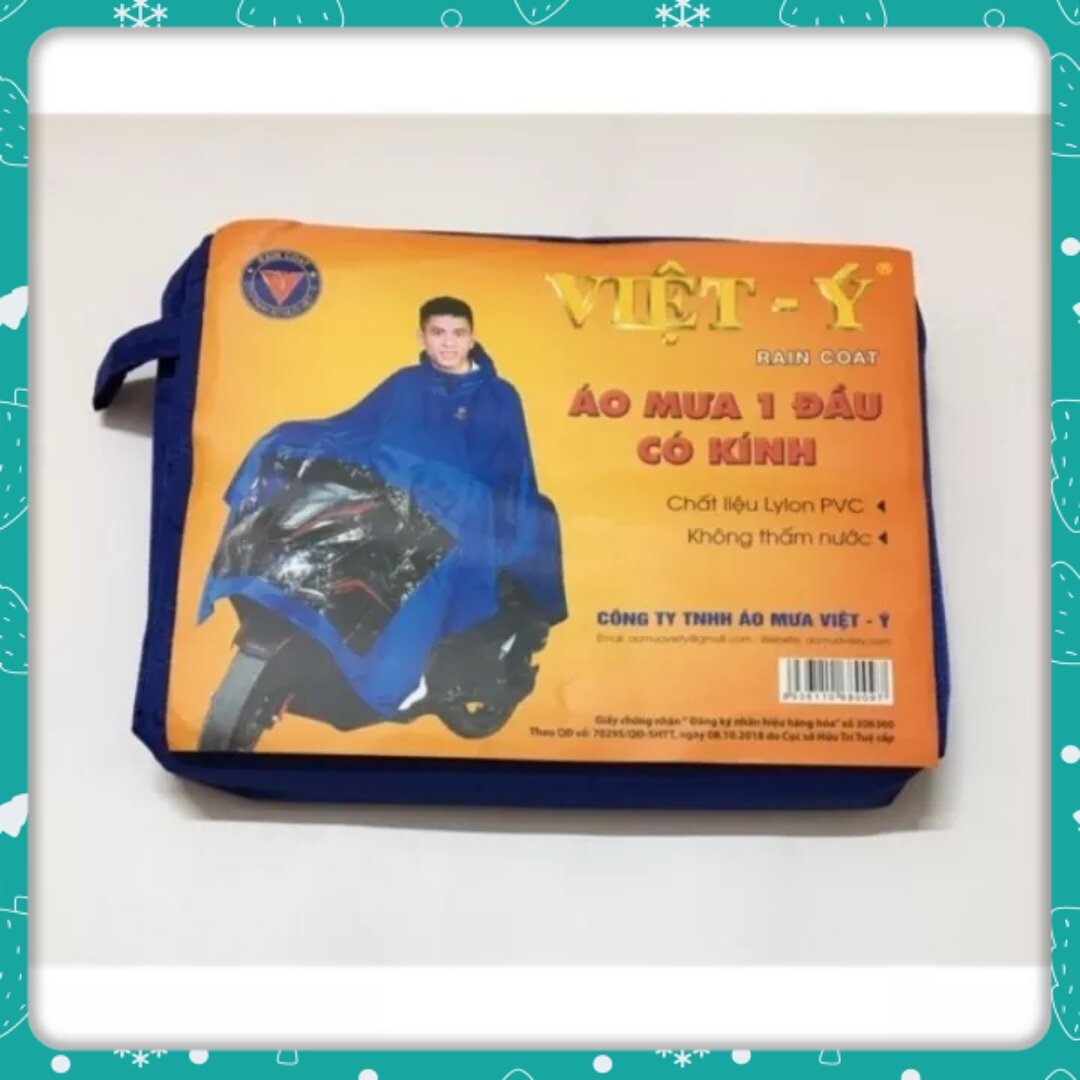 Áo mưa việt ý 1 đầu/2đầu