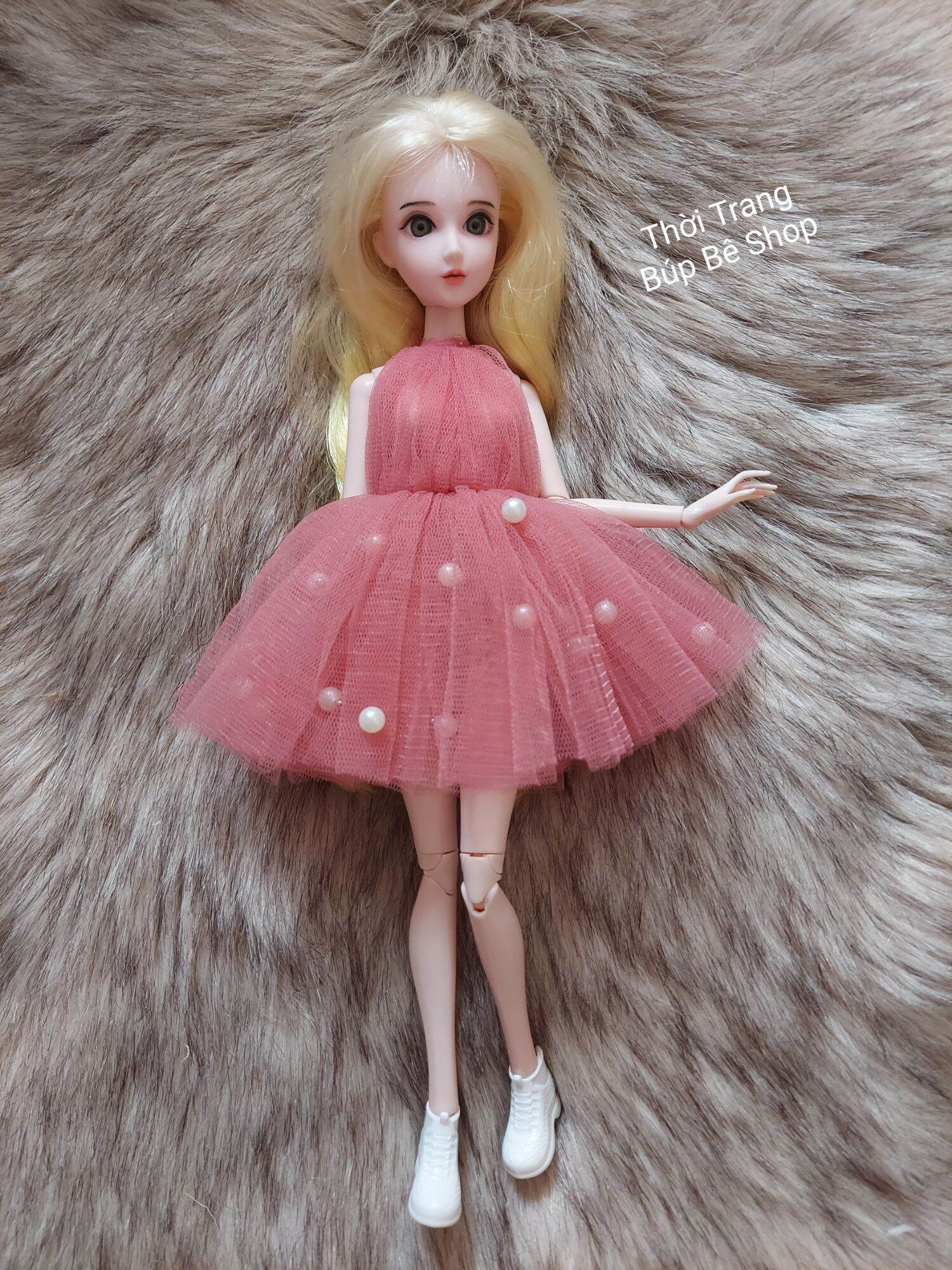 Đầm xinh cho búp bê, barbie,xinyi,30cm...
