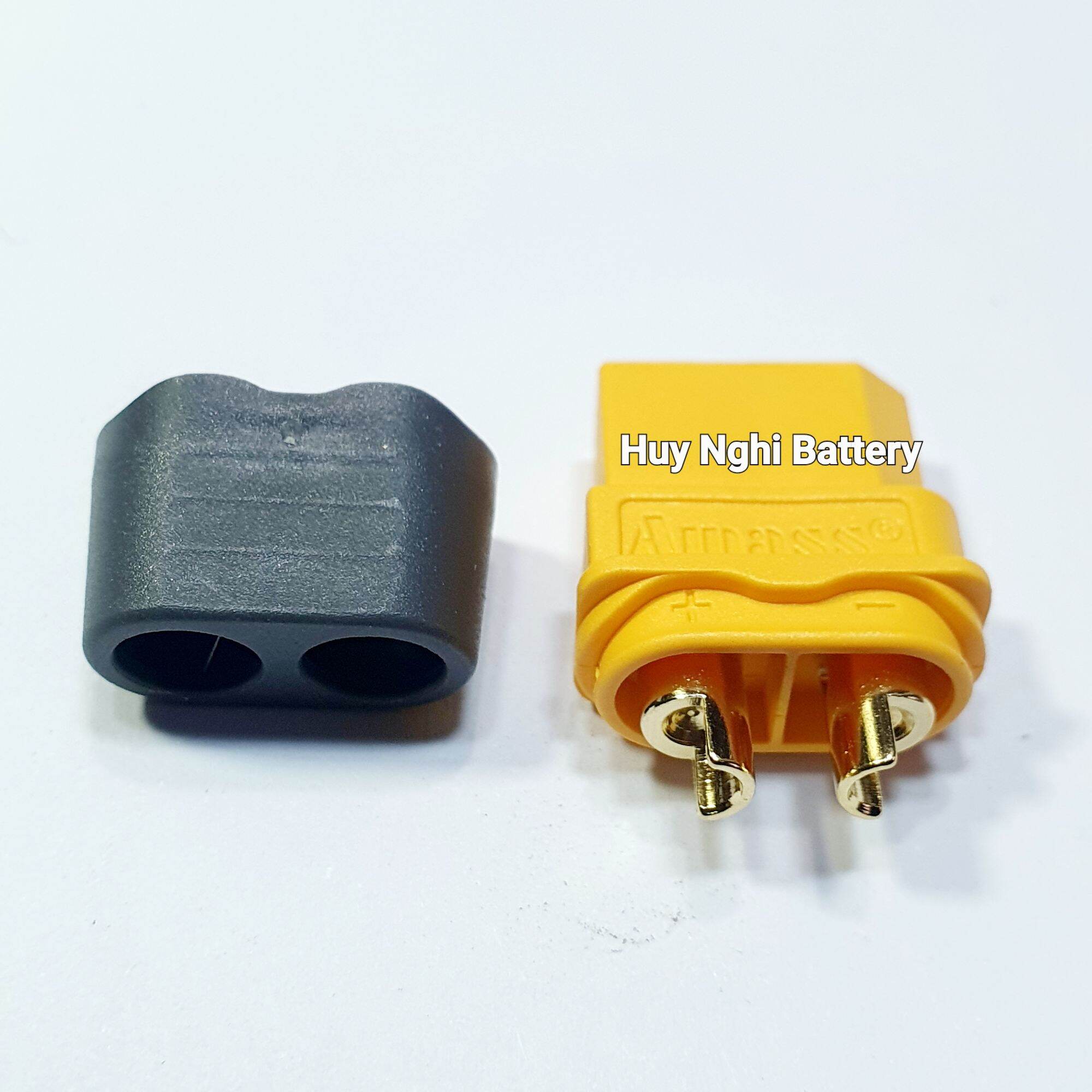 Jack cắm xt60 có nắp chụp bảo vệ