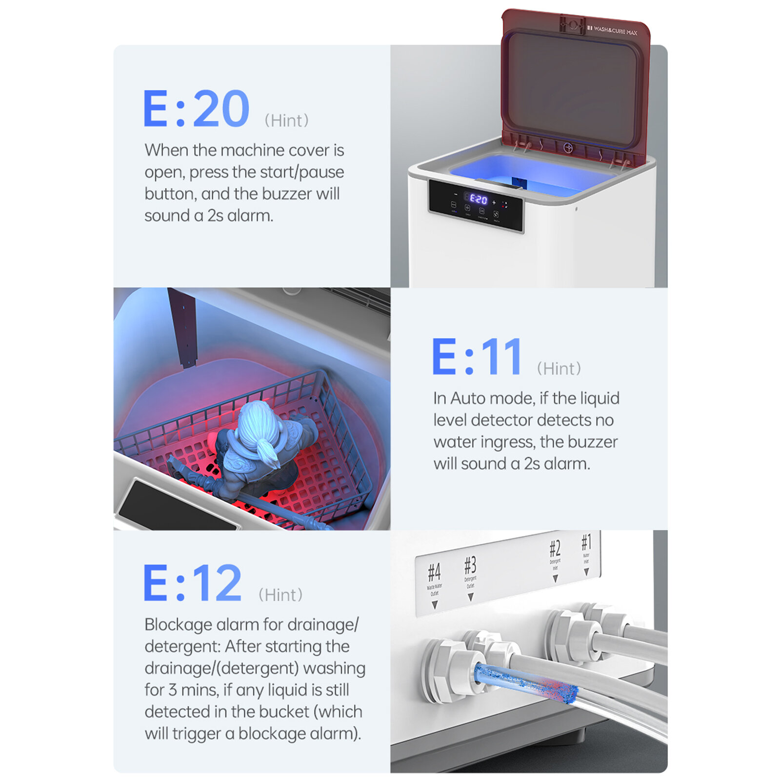 Máy rửa và sấy resin Anycubic Wash and Cure Max