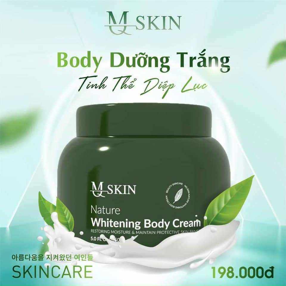 Kem dưỡng trắng da Body Diệp Lục MQ SKin