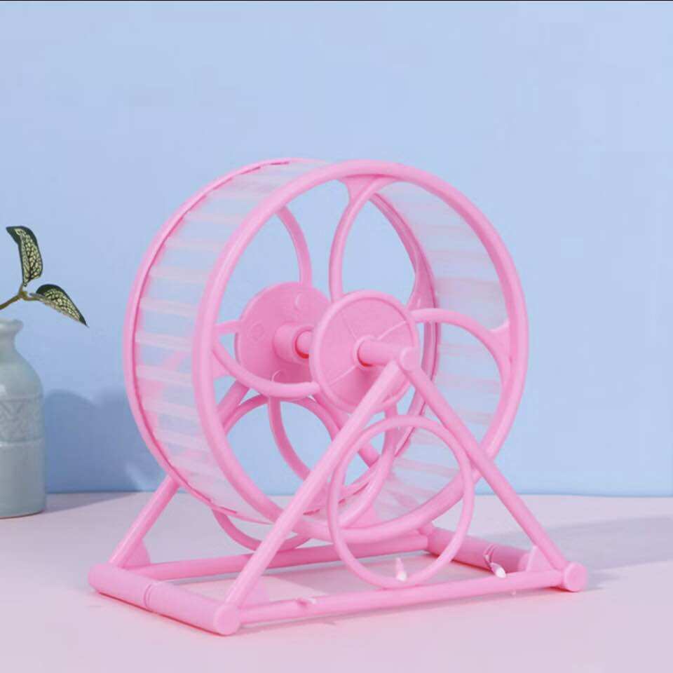 Wheel chạy nhựa teroso cho hamster tập thể dục giải trí 12cm