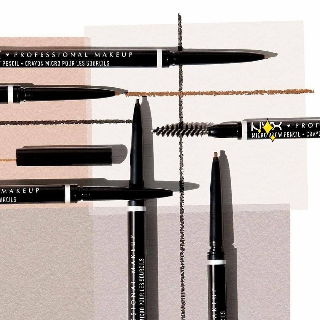 [NYX] [Có sẵn, nhìu màu] Chì kẻ mày siêu mảnh NYX Micro Brown Pencil
