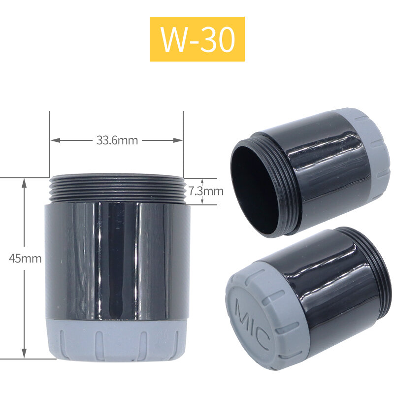 Đế nhựa cho micro đuôi phụ kiện micro không dây đế mềm cho máy ghi âm thu nhỏ