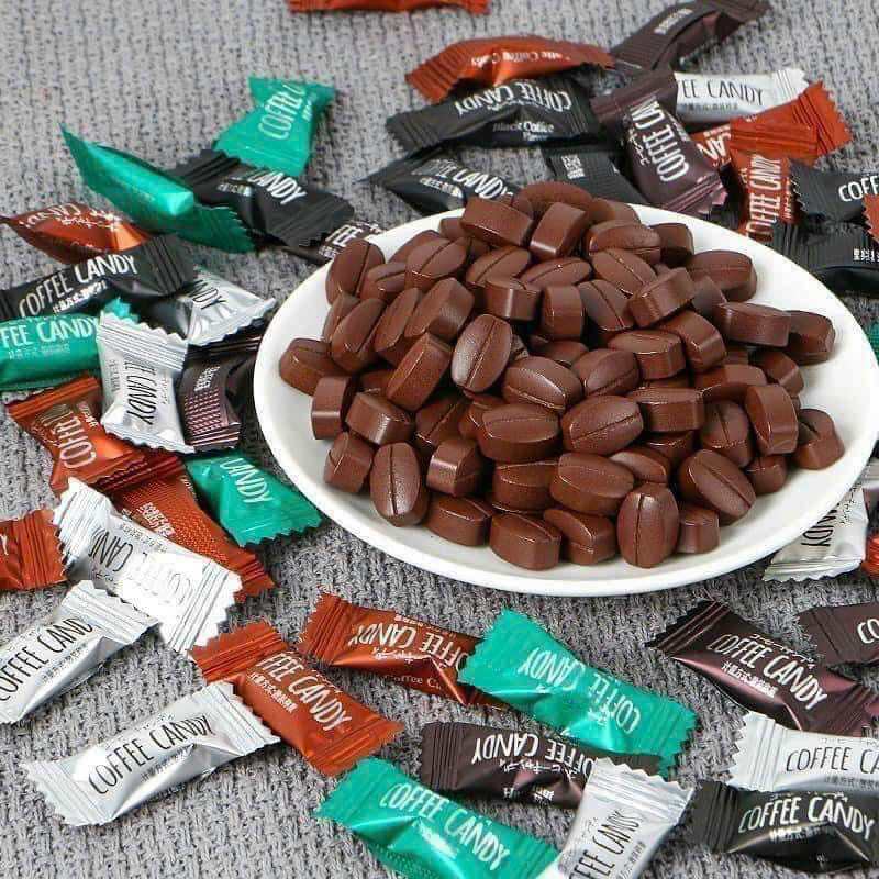 [ Túi 300gr - Loại 1 ] Kẹo Coffee Đài Loan Không Đường,Ăn Kiêng,Low Carb Loại 1 Siêu HOT,Siêu Ngon
