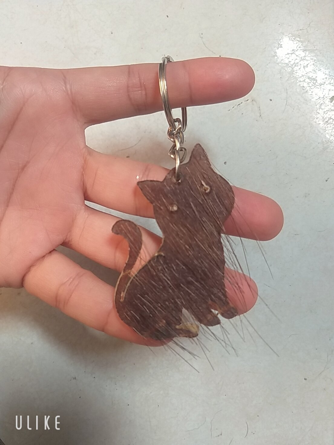 Móc khóa da trâu tuổi Mẹo
