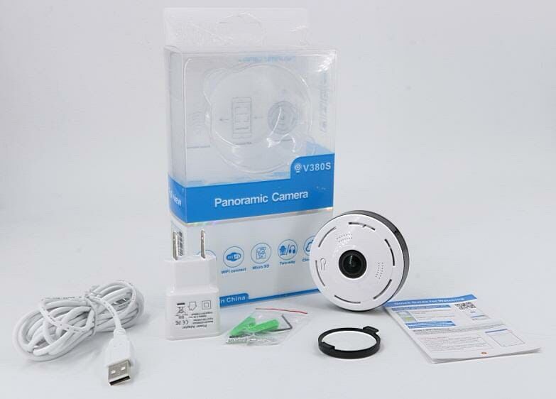 CAMERA WIFI PANORAMIC V380 PRO - CAMERA MINI - CAMERA GIẤU KÍN - CAMERA NGUỴ TRANG