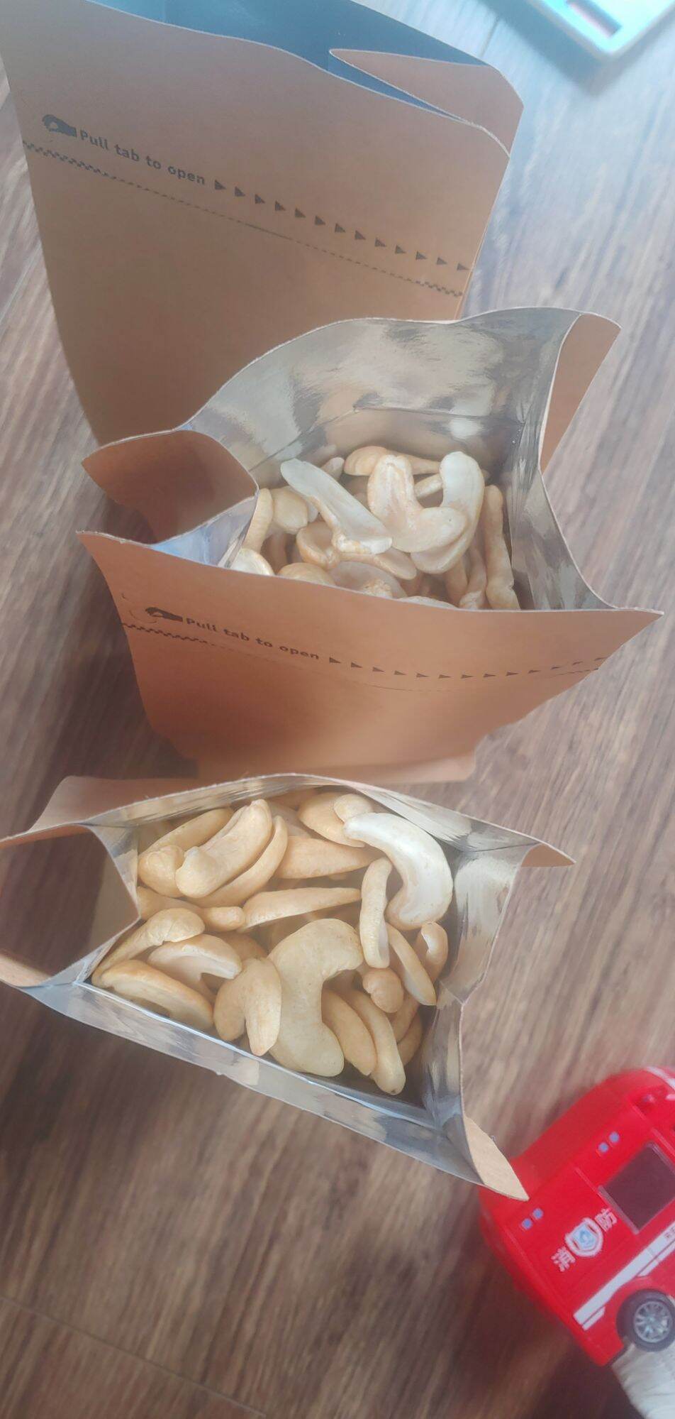 Hạt điều nhân trắng rang không muối (bịch 470gr)