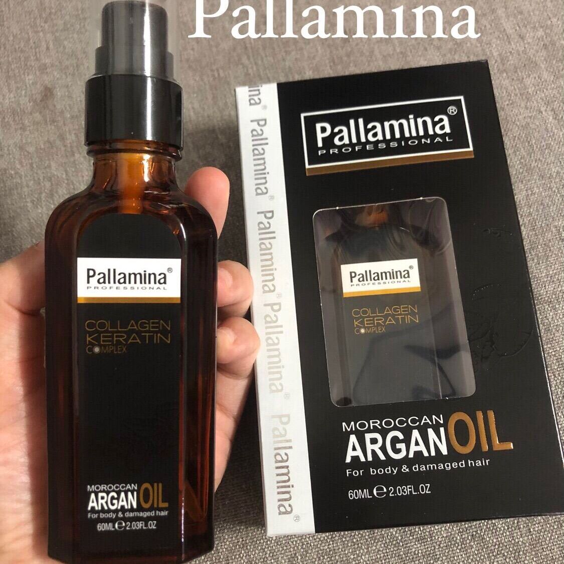 Tinh dầu dưỡng tóc Pallamina Collagen Keratin 60ml