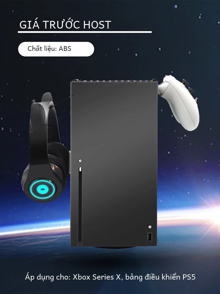 Giá Đỡ Bảo Quản Tai Nghe PS5 - Giá Đỡ Phụ Kiện Tai Nghe Tương Thích Với Móc Treo Tai Nghe Sony PS5 Console