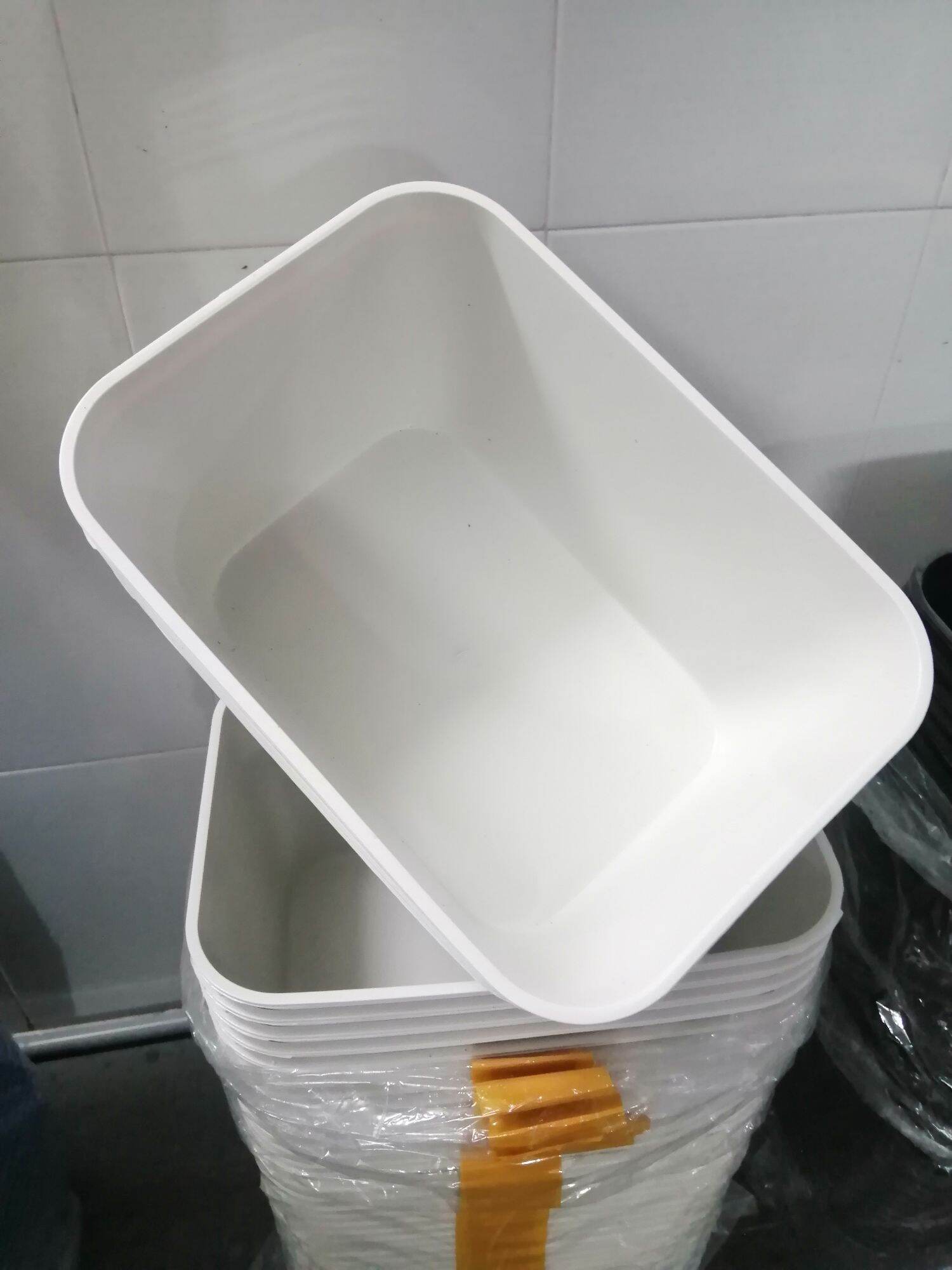 Combo khay nhựa 7l màu trắng nuôi ca, dưỡng cá