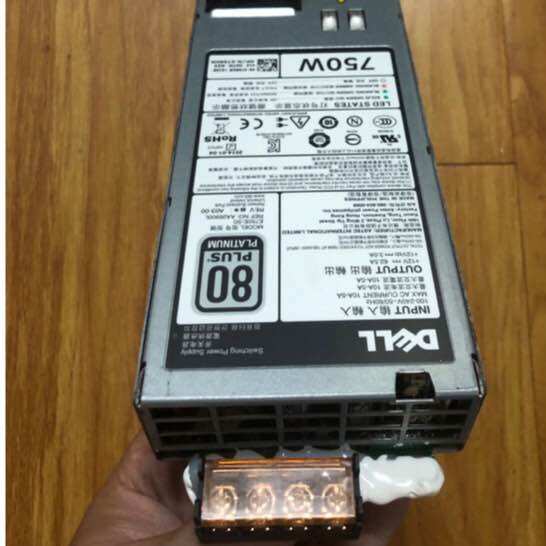 Nguồn sever 12V 62.5A 750W. Nguồn sever Dell chuẩn 80 Plus Platinum