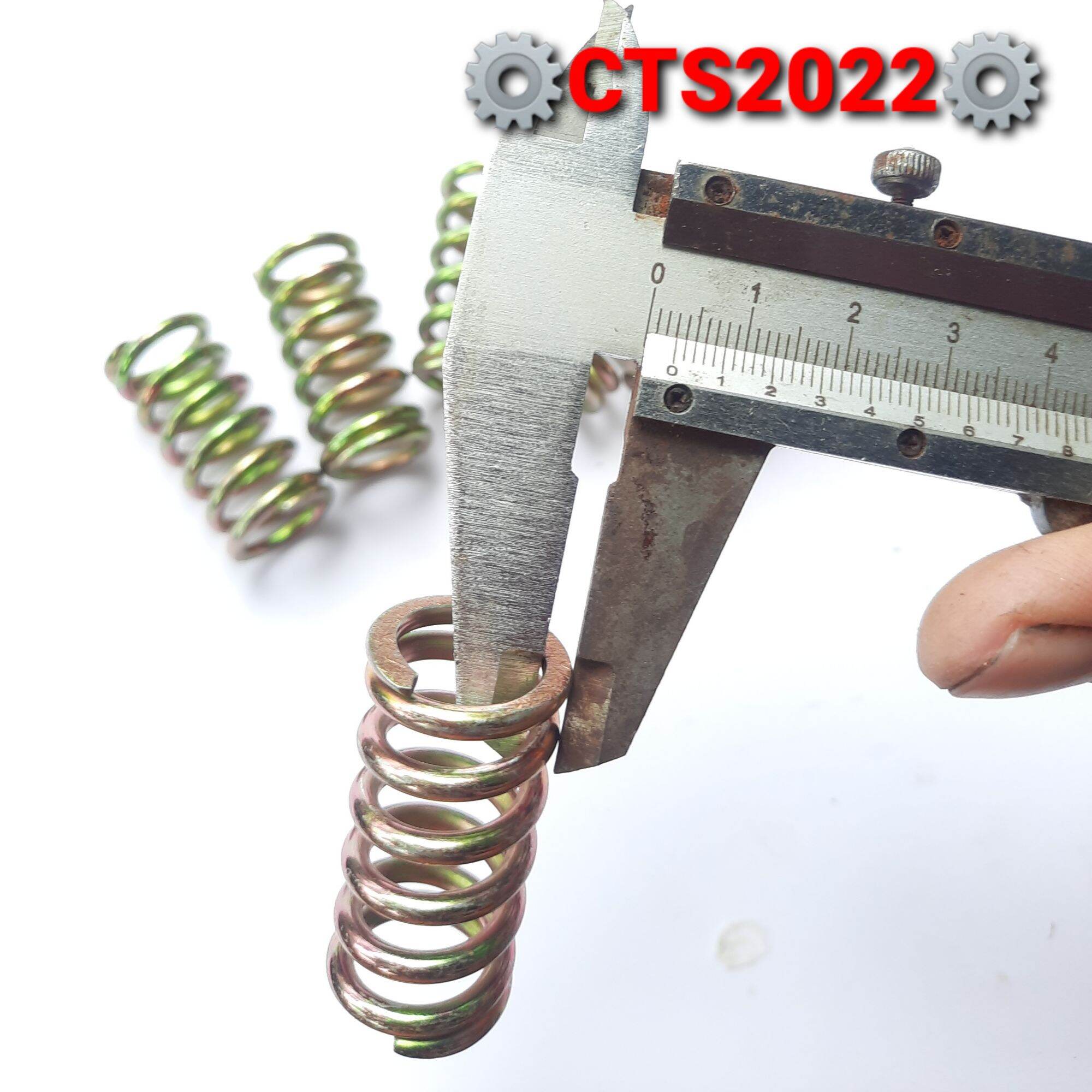 Lò xo nén thép xi phi 20mm sợi 3.0mm dài 40mm