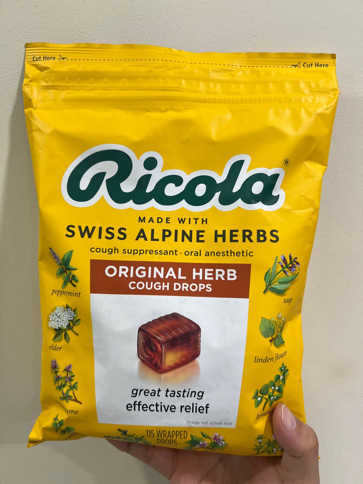 Kẹo Thảo Mộc Ricola Hàng Usa