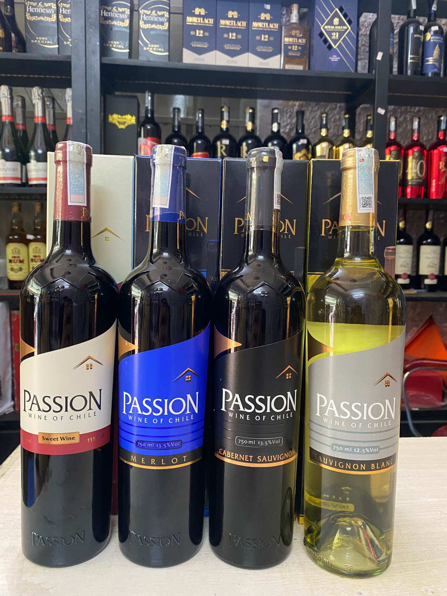 Vang Chile PASSION 750ml