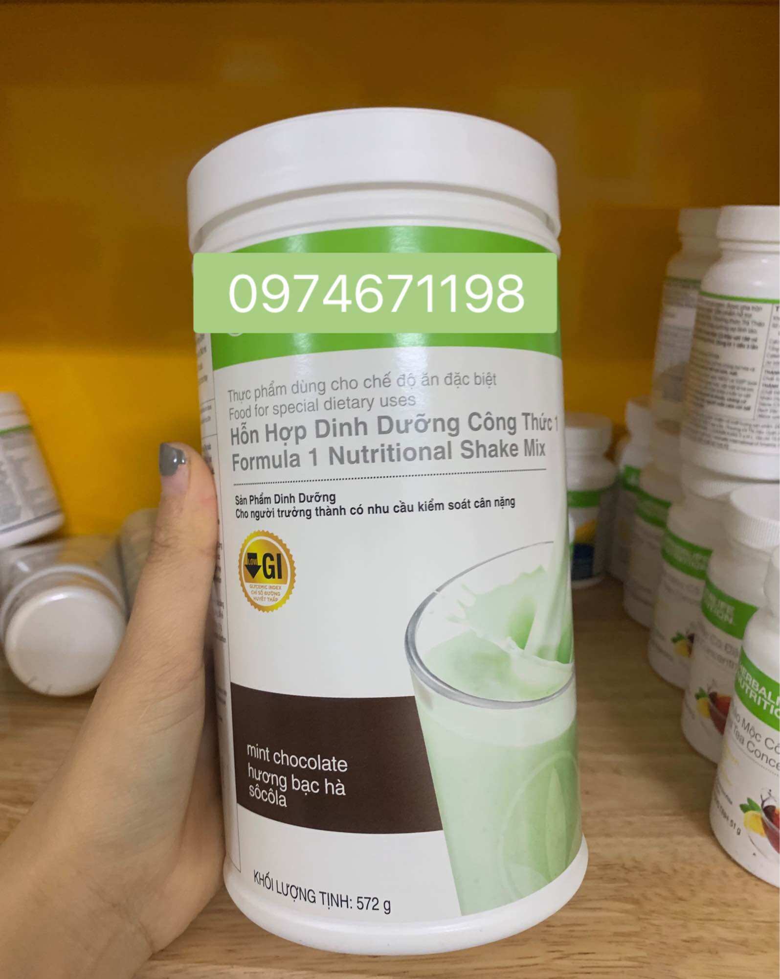 Bữa ăn lành mạnh vị bạc hà
