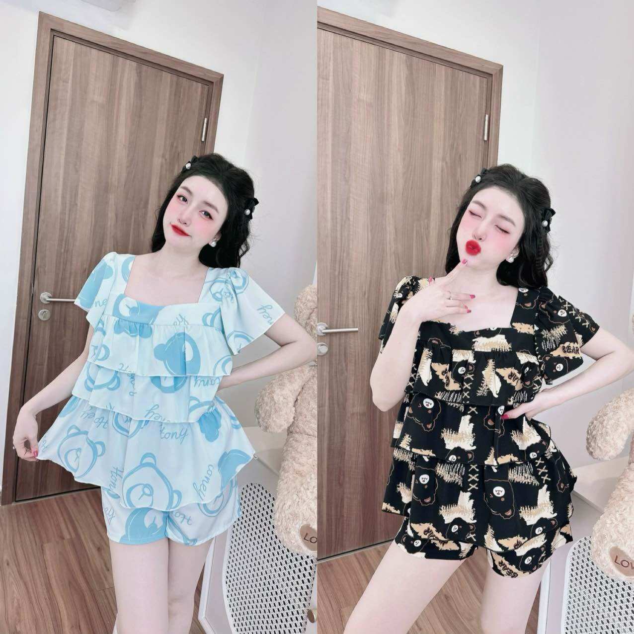 Đồ bộ mango bèo lá sen 50-100kg mềm mịn