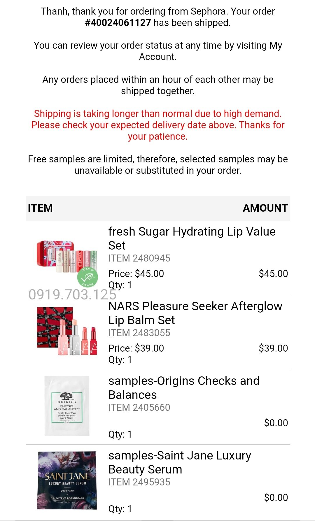 Set 4 son dưỡng NARS AFTERGLOW - Sephora Us