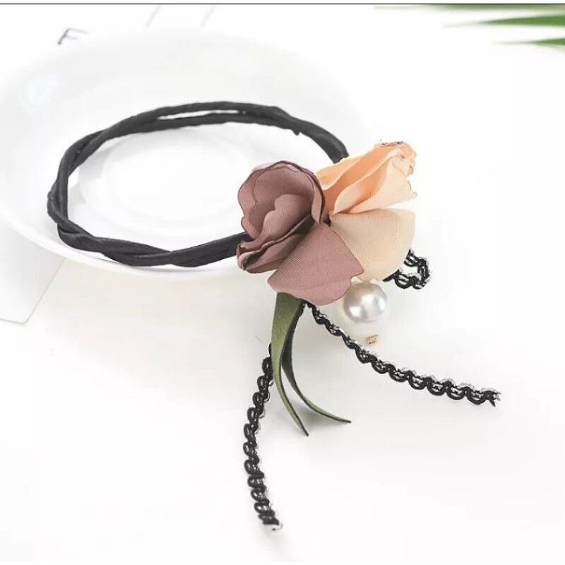 Thanh búi tóc dụng cụ quấn tóc hình hoa thời trang
