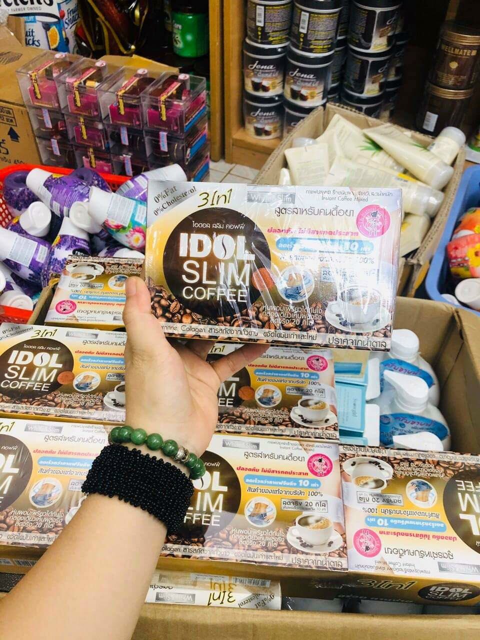 Cà phê giảm cân IDOL Slim coffee 3in 1 mẫu mới