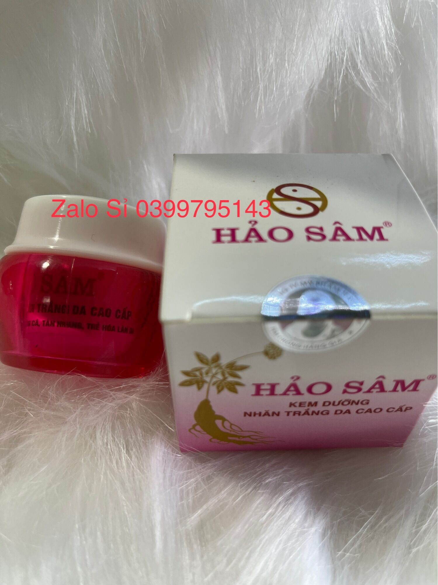 Kem Hảo Sâm Dưỡng Trắng Ngừa Nhăn Da 15g