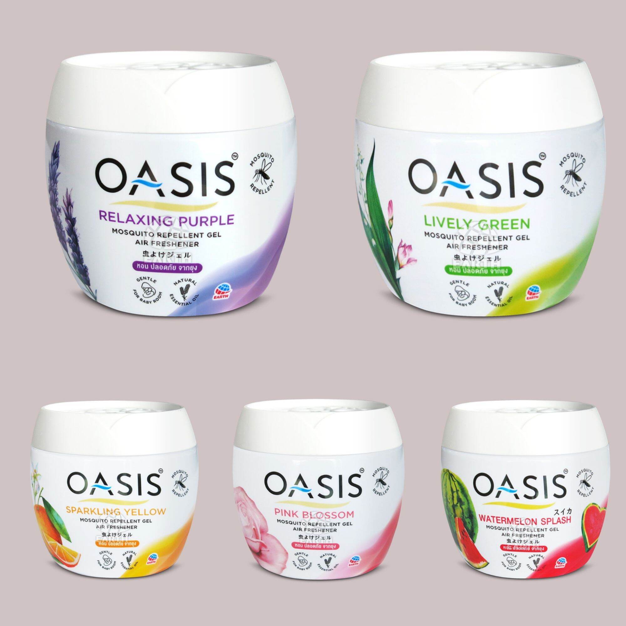 Sáp thơm đuổi muỗi oasis 180gr