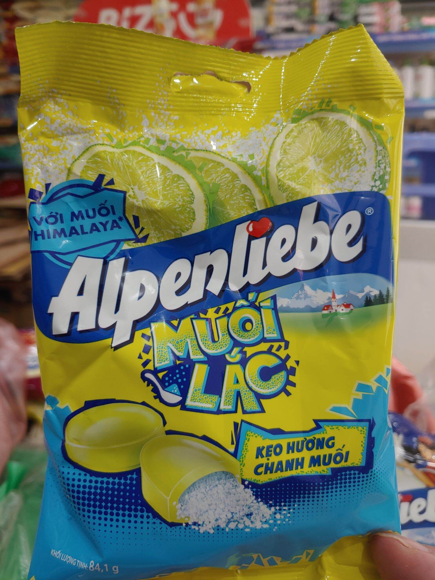 Kẹo Alpenliebe các vị gói 119g