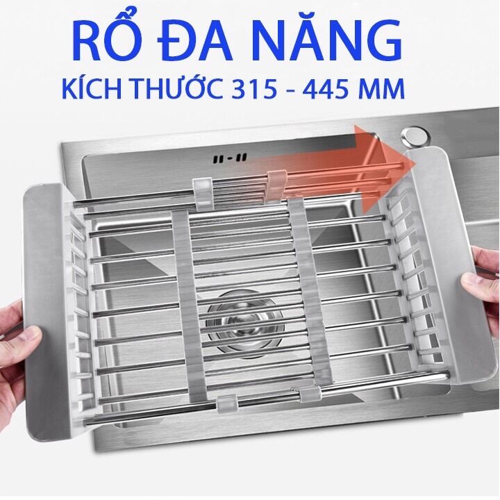 Rổ đa năng, khay để đồ chậu rửa chén