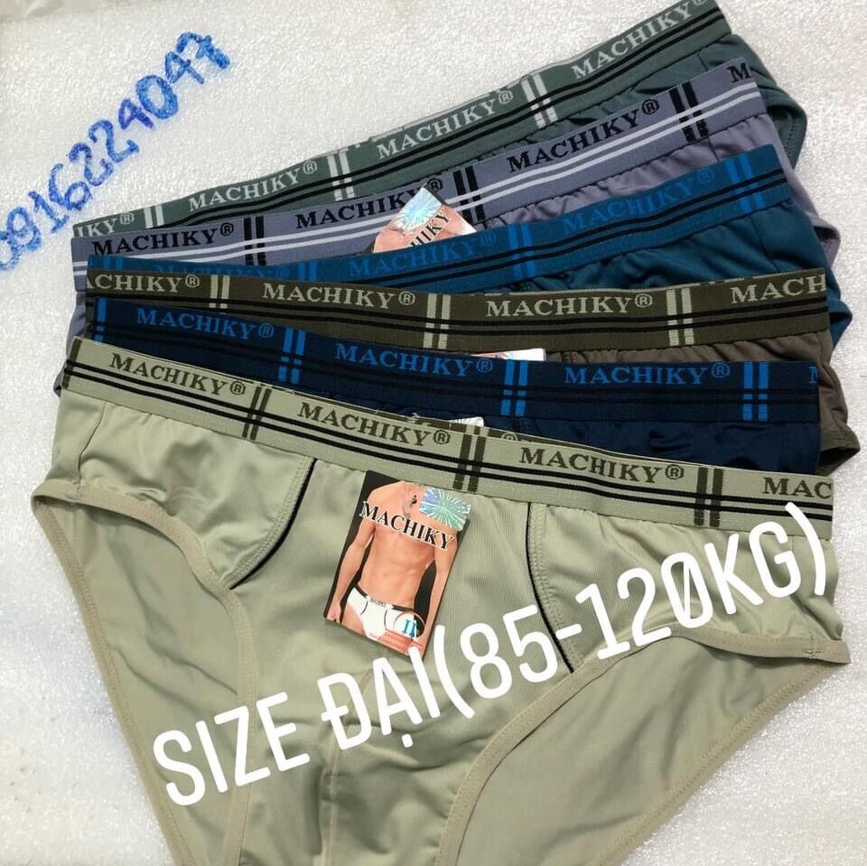 Set 3 Quần lót nam size đại thun lạnh, quần sịp người mập, hàng big size xuất Nhật