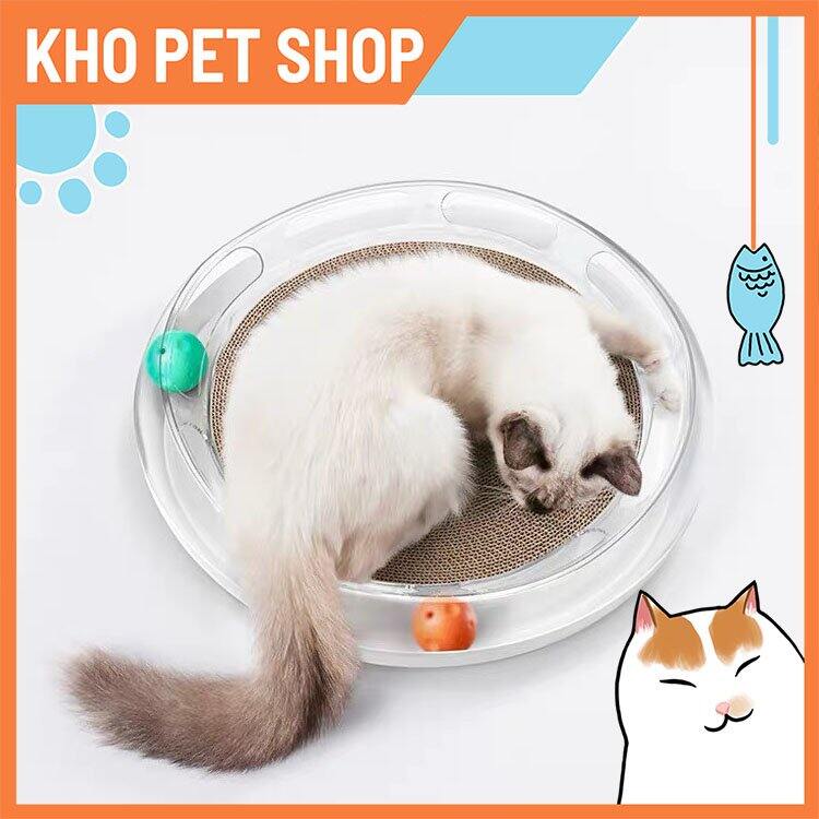 Bộ bóng đồ chơi kèm bàn cào Petkit