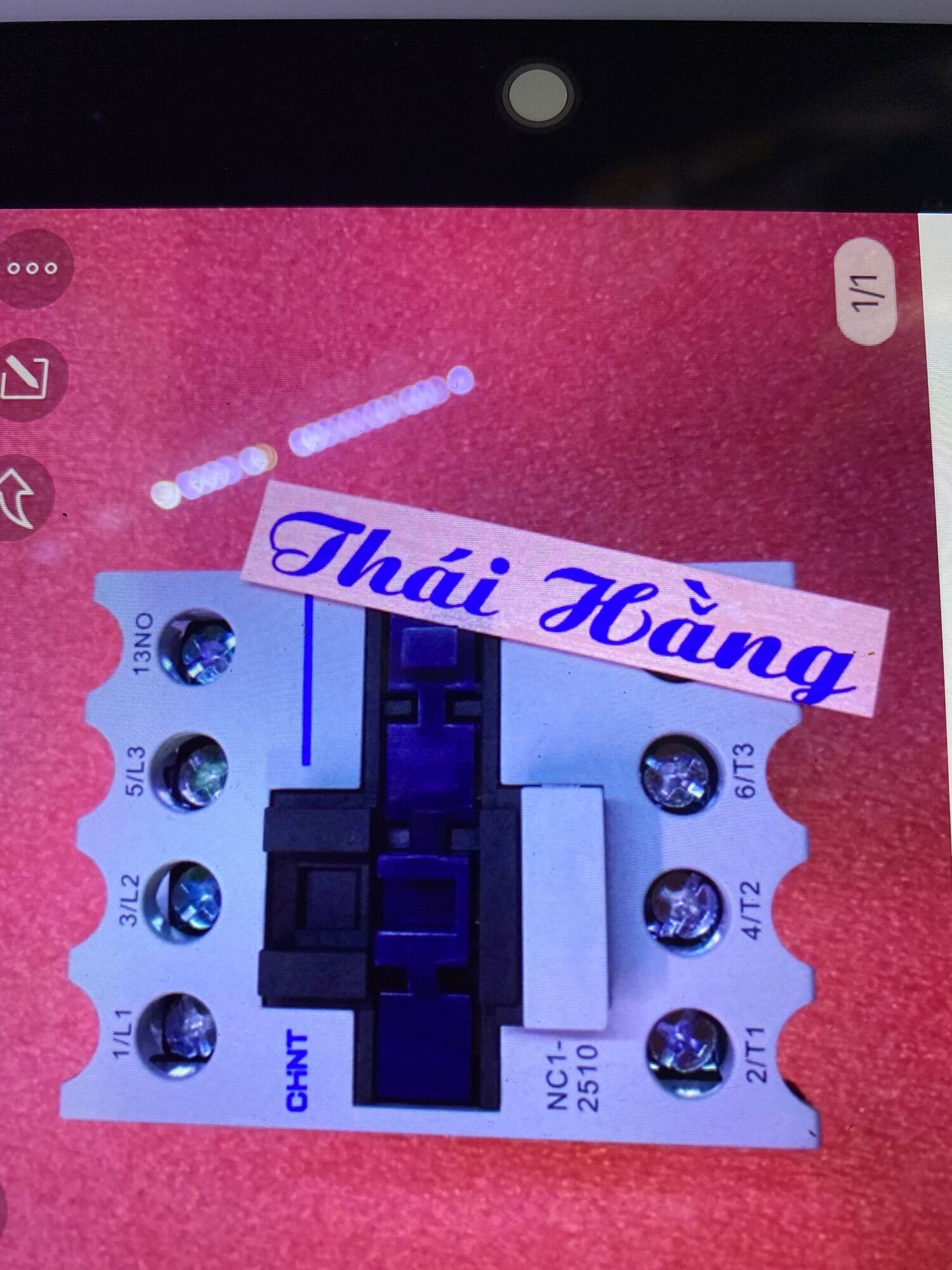 Khởi động từ 3 pha CHINT NC1-2510 /220 v